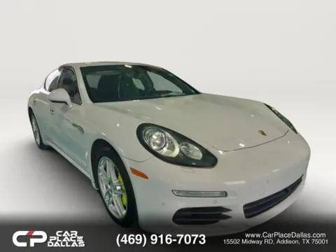 White 2014 Porsche Panamera S E-Hybrid Sedan 4D for sale in Addison, TX