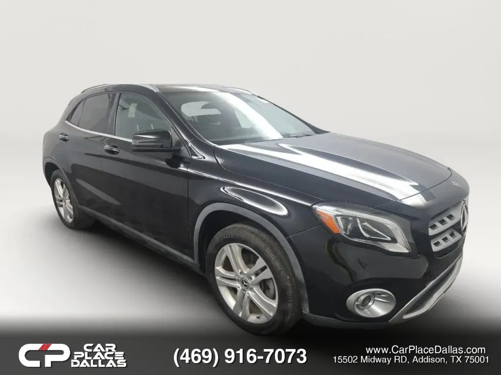 Black 2020 Mercedes-Benz GLA 250 4MATIC Sport Utility 4D for sale in Addison, TX
