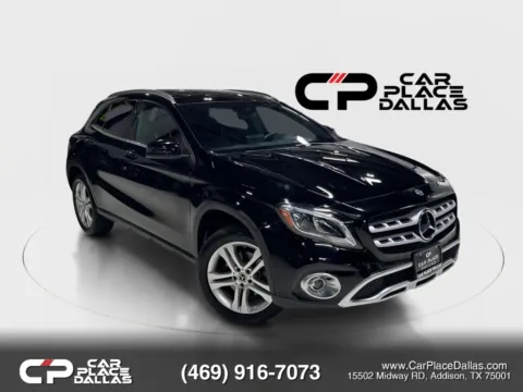 Black 2020 Mercedes-Benz GLA 250 4MATIC Sport Utility 4D for sale in Addison, TX