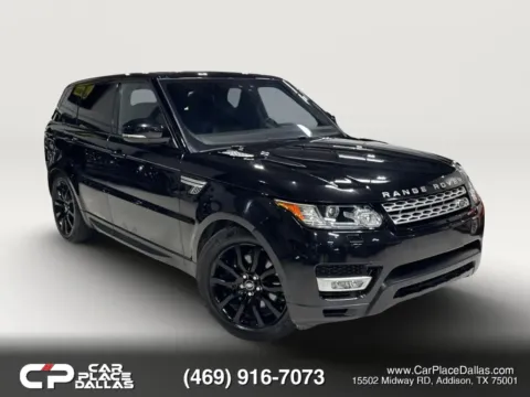 Black 2017 Land Rover Range Rover Sport HSE Sport Utility 4D for sale in Addison, TX
