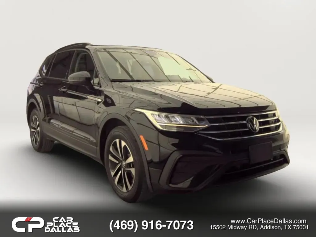 Black 2024 Volkswagen Tiguan S Sport Utility 4D for sale in Addison, TX