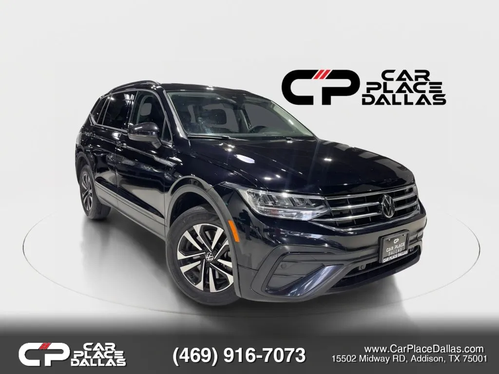 Black 2024 Volkswagen Tiguan S Sport Utility 4D for sale in Addison, TX