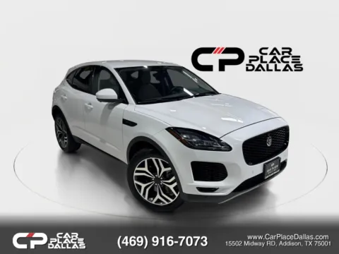 White 2020 Jaguar E-PACE P250 SE Sport Utility 4D for sale in Addison, TX