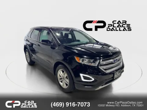 Black 2017 Ford Edge SEL Sport Utility 4D for sale in Addison, TX