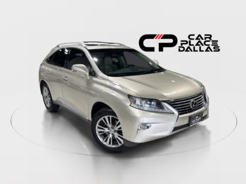 Gold 2013 Lexus RX 350 Sport Utility 4D for sale in Addison, TX