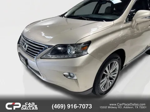 Another view of 2013 Lexus RX 350 Sport Utility 4D for sale in Addison, TX at Car Place Dallas