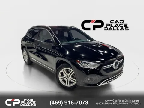 Black 2022 Mercedes-Benz GLA 250 4MATIC Sport Utility 4D for sale in Addison, TX