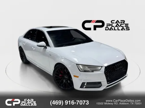 White 2017 Audi A4 Prestige Sedan 4D for sale in Addison, TX