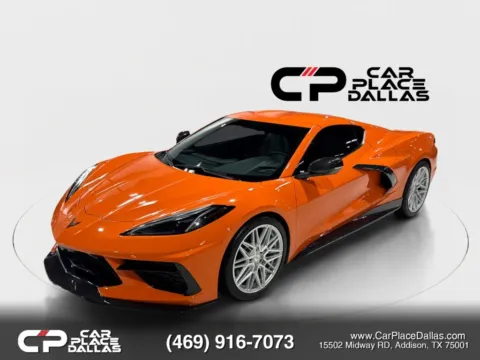 Another view of 2023 Chevrolet Corvette Stingray Coupe 2D for sale in Addison, TX at Car Place Dallas