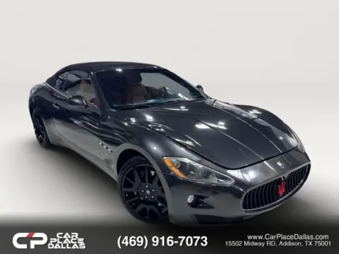 Gray 2011 Maserati GranTurismo Convertible 2D for sale in Addison, TX