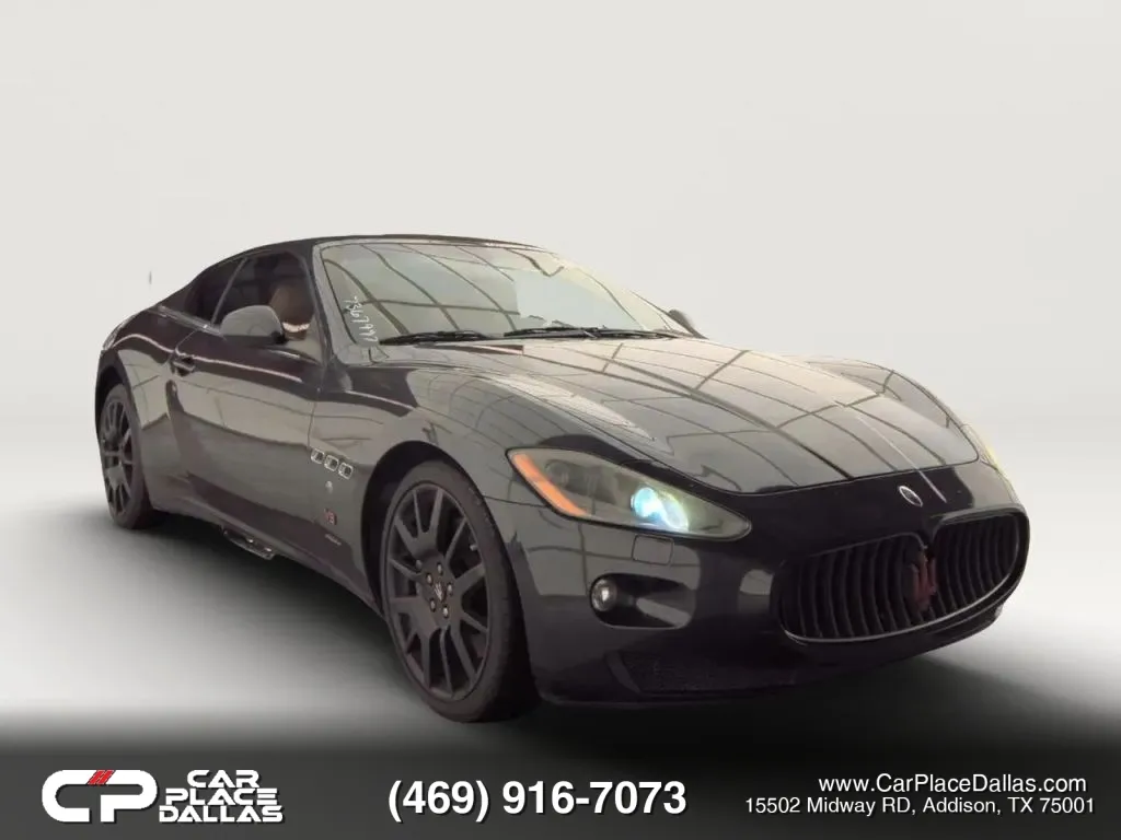 Gray 2011 Maserati GranTurismo Convertible 2D for sale in Addison, TX