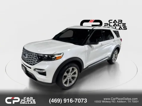 Photos of 2020 Ford Explorer Platinum Sport Utility 4D for sale in Addison, TX at Car Place Dallas