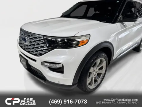 Another view of 2020 Ford Explorer Platinum Sport Utility 4D for sale in Addison, TX at Car Place Dallas