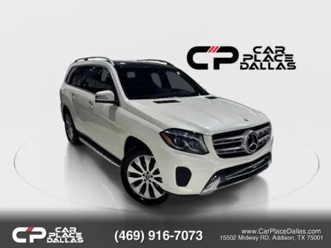 White 2019 Mercedes-Benz GLS 450 4MATIC Sport Utility 4D for sale in Addison, TX