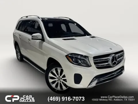 White 2019 Mercedes-Benz GLS 450 4MATIC Sport Utility 4D for sale in Addison, TX