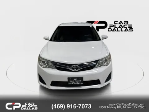 Another view of 2012 Toyota Camry LE Sedan 4D for sale in Addison, TX at Car Place Dallas