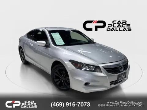 Silver 2012 Honda Accord LX-S Coupe 2D for sale in Addison, TX