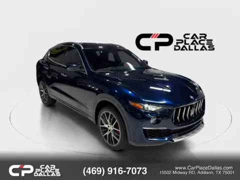 Blue 2019 Maserati Levante GranLusso Sport Utility 4D for sale in Addison, TX