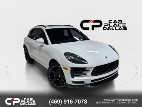 White 2020 Porsche Macan S Sport Utility 4D for sale in Addison, TX