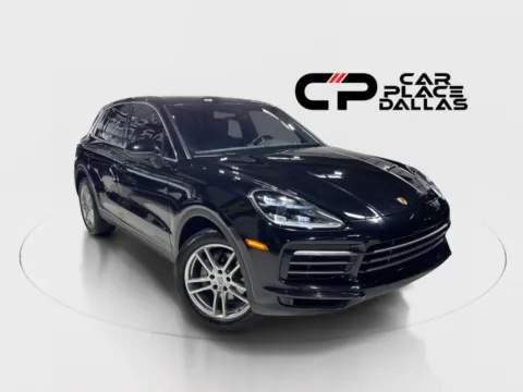 Black 2019 Porsche Cayenne AWD,NAV,CARPLAY,LEATHER,HTD STS,CAM,PARK ASSIST,LED LIGHTS,PWR LIFTGATE,PTM AWD for sale in Addison, TX