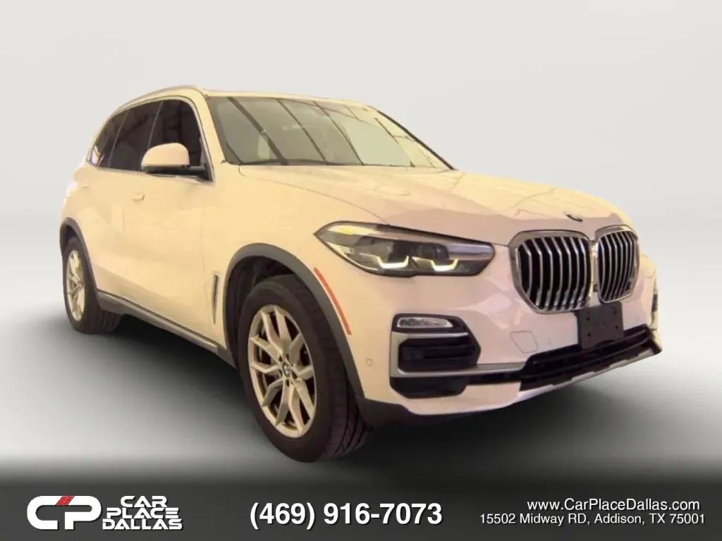 White 2020 BMW X5 sDrive40i Sport Utility 4D for sale in Addison, TX