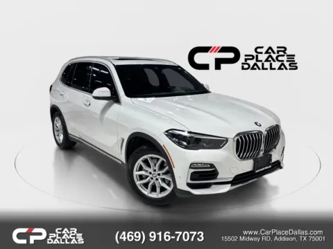 White 2020 BMW X5 sDrive40i Sport Utility 4D for sale in Addison, TX