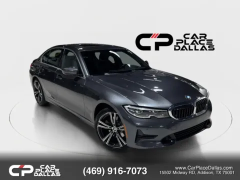 Gray 2022 BMW 3 Series 330i Sedan 4D for sale in Addison, TX