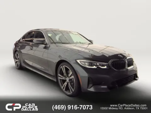 Gray 2022 BMW 3 Series 330i Sedan 4D for sale in Addison, TX