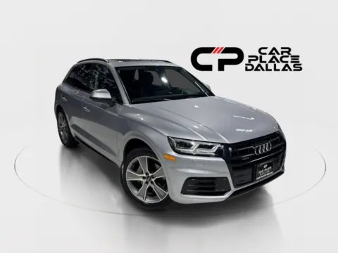Silver 2020 Audi Q5 45 TFSI Premium Plus Sport Utility 4D for sale in Addison, TX