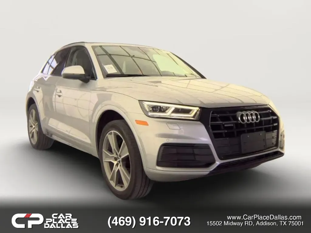 Silver 2020 Audi Q5 45 TFSI Premium Plus Sport Utility 4D for sale in Addison, TX
