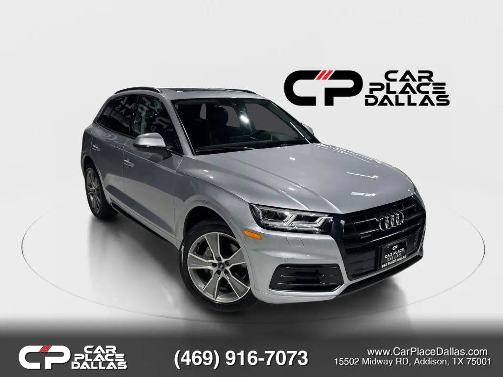 Silver 2020 Audi Q5 45 TFSI Premium Plus Sport Utility 4D for sale in Addison, TX