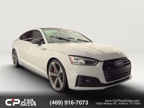 White 2019 Audi S5 Prestige Sedan 4D for sale in Addison, TX