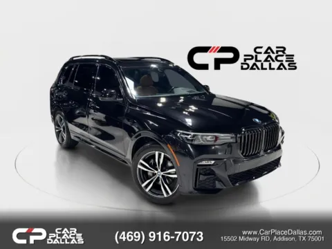 Black 2022 BMW X7 xDrive40i Sport Utility 4D for sale in Addison, TX