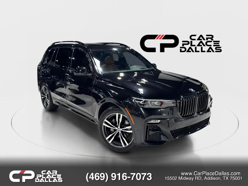 Black 2022 BMW X7 xDrive40i Sport Utility 4D for sale in Addison, TX