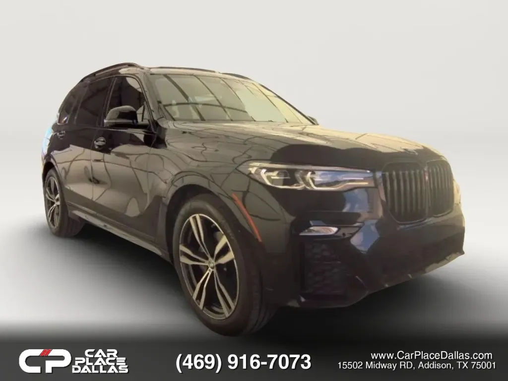 Black 2022 BMW X7 xDrive40i Sport Utility 4D for sale in Addison, TX