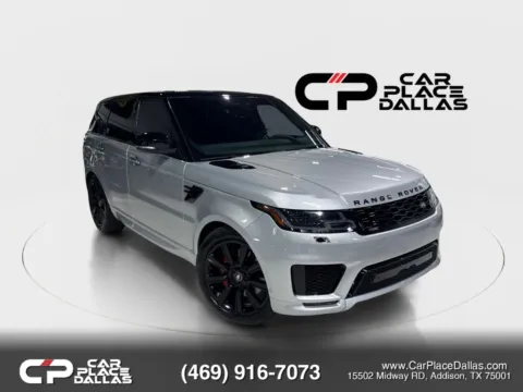 Silver 2019 Land Rover Range Rover Sport HST (2019.5) Sport Utility 4D for sale in Addison, TX
