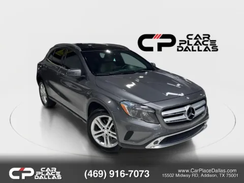 Gray 2017 Mercedes-Benz GLA 250 4MATIC Sport Utility 4D for sale in Addison, TX