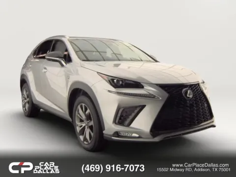 Silver 2019 Lexus NX 300 F SPORT SUV 4D for sale in Addison, TX