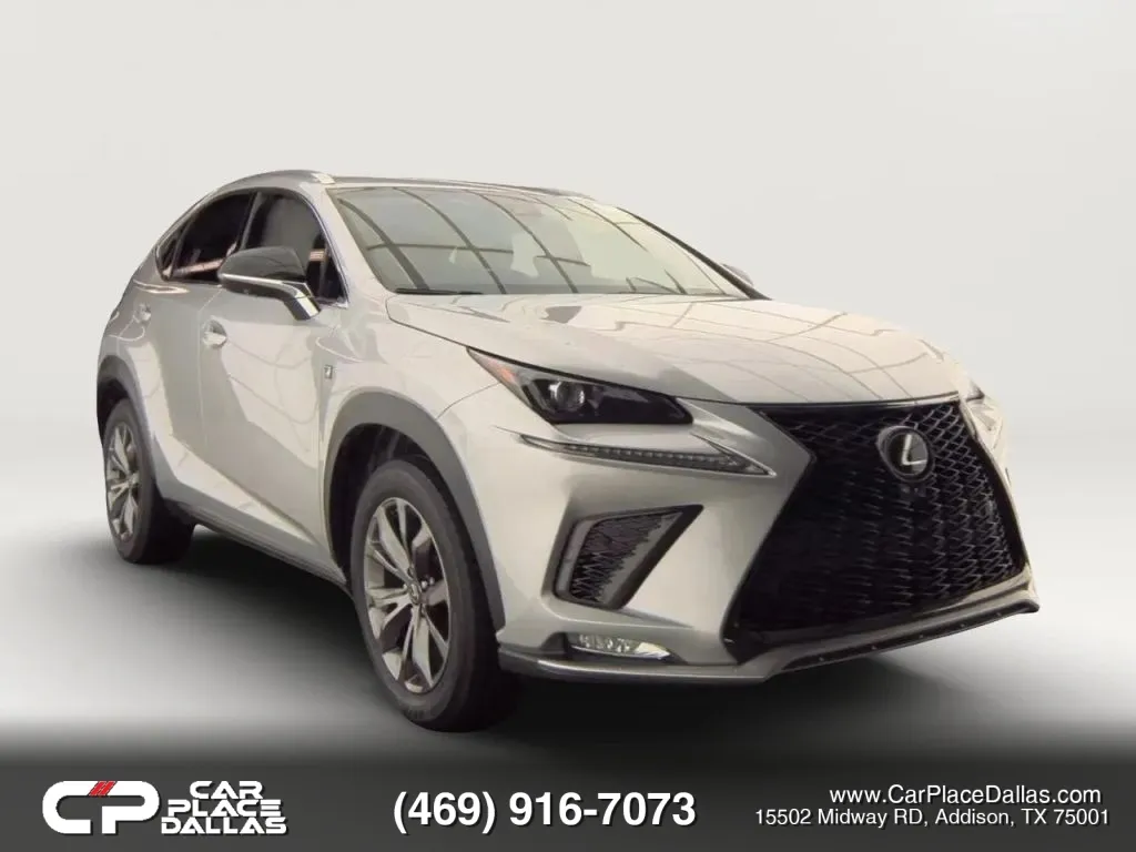 Silver 2019 Lexus NX 300 F SPORT SUV 4D for sale in Addison, TX