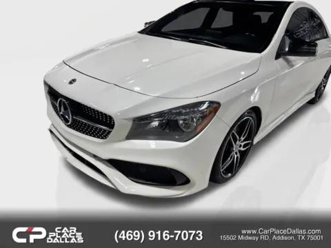 Another view of 2018 Mercedes-Benz CLA 250 Coupe 4D for sale in Addison, TX at Car Place Dallas