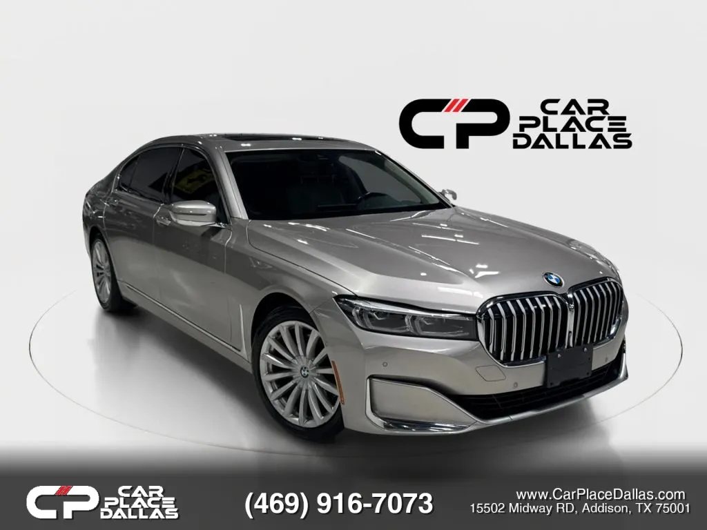 Silver 2022 BMW 7 Series 740i Sedan 4D for sale in Addison, TX