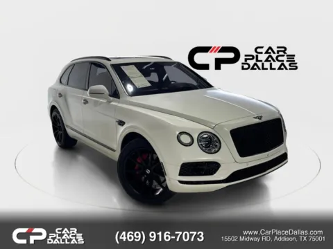 White 2017 Bentley Bentayga W12 Sport Utility 4D for sale in Addison, TX
