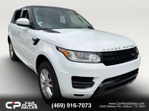 White 2015 Land Rover Range Rover Sport SE Sport Utility 4D for sale in Addison, TX
