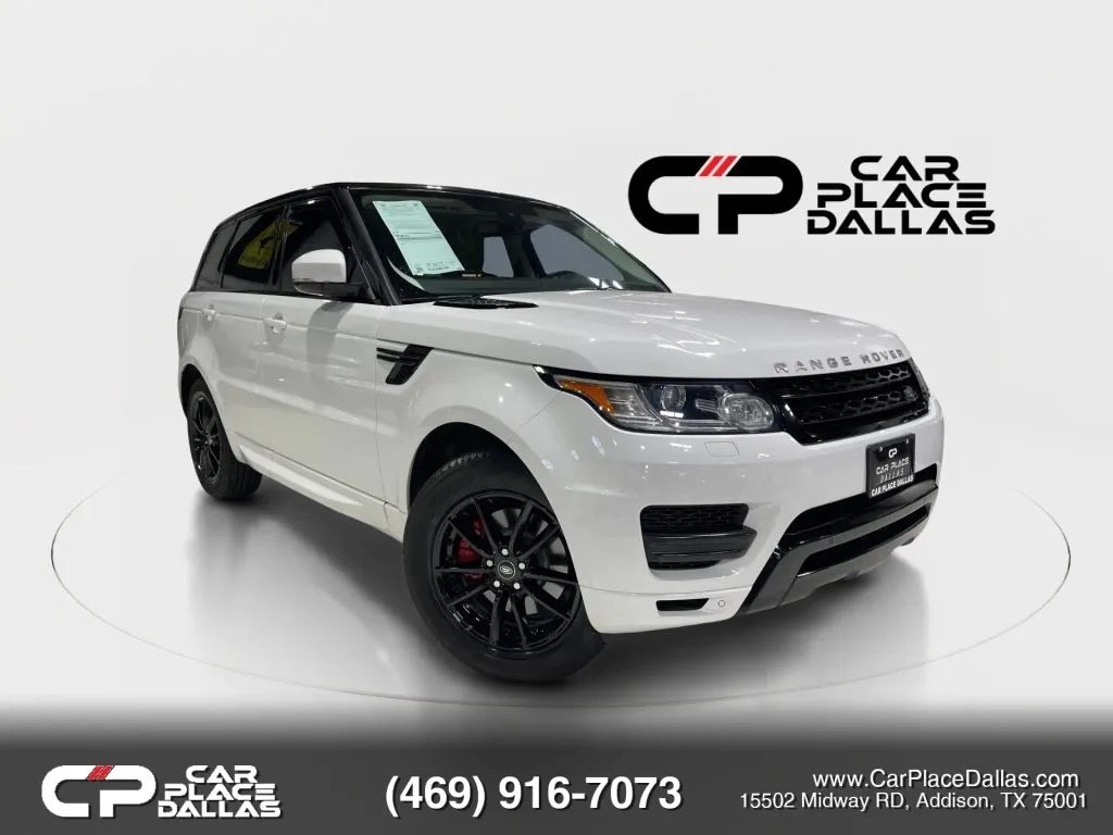 2015 Land Rover Range Rover Sport SE NAV,MERIDIAN,PANO,HTD STS,CAM,PARK ASSIST,AIR SUSP,LEATHER,4WD,SUPERCHARGED for sale in Addison, TX
