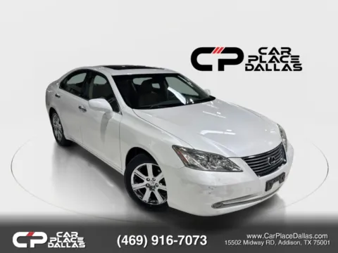 White 2008 Lexus ES 350 Sedan 4D for sale in Addison, TX