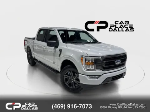 Gray 2023 Ford F-150 SuperCrew Cab XLT Pickup 4D 5 1/2 ft for sale in Addison, TX