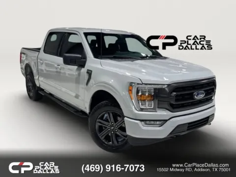 Gray 2023 Ford F-150 SuperCrew Cab XLT Pickup 4D 5 1/2 ft for sale in Addison, TX