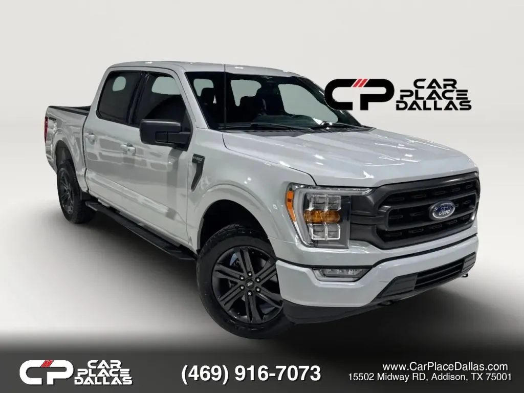 Gray 2023 Ford F-150 SuperCrew Cab XLT Pickup 4D 5 1/2 ft for sale in Addison, TX