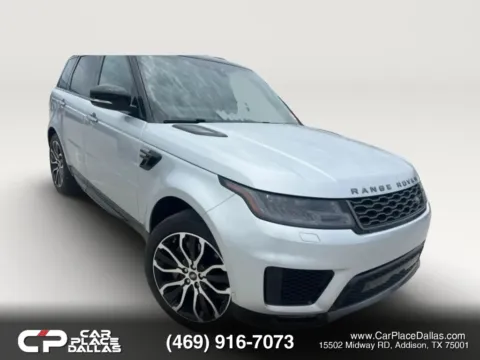 Silver 2021 Land Rover Range Rover Sport HSE Silver Edition Sport Utility 4D for sale in Addison, TX