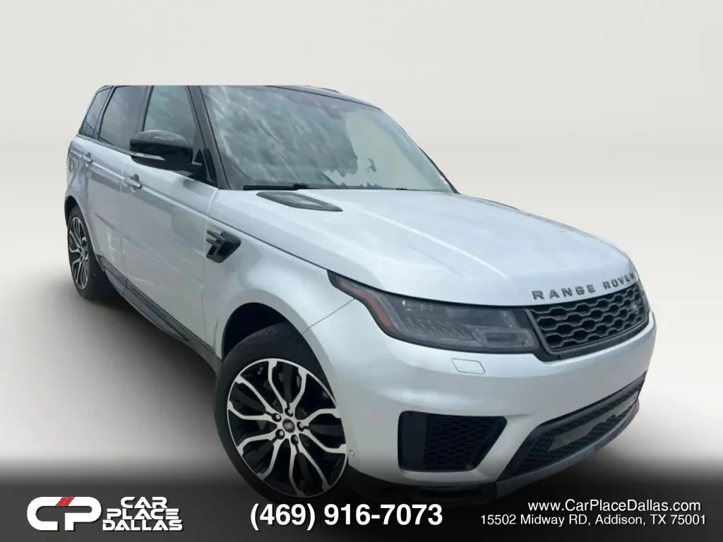 Silver 2021 Land Rover Range Rover Sport HSE Silver Edition Sport Utility 4D for sale in Addison, TX